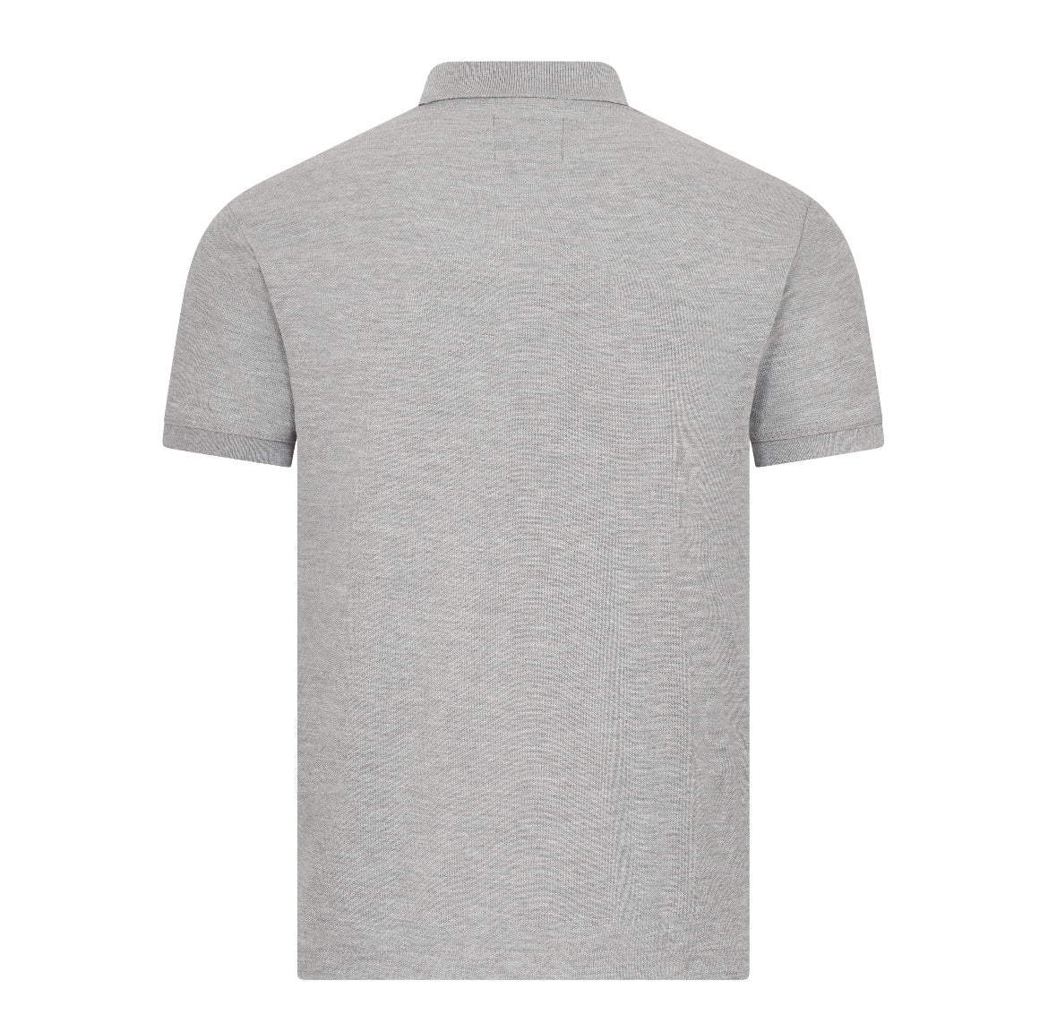 Silverstone Grey Luxe Zip-Up Polo Shirt - Gorvelo